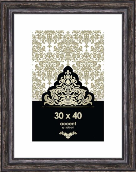 Nielsen 3231003 Accent Vintage 30x40 Képkeret - Fekete
