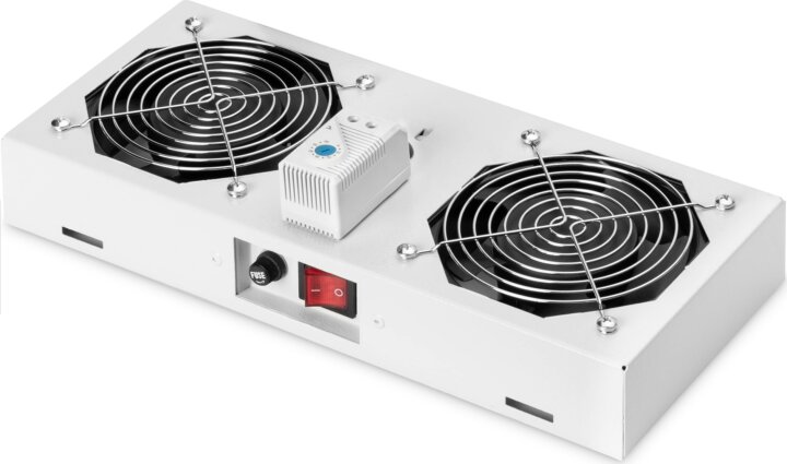 Digitus DN-19 FAN-2-WM-T Hűtőtartozék - Szürke Digitus DN-19 FAN-2-WM-T Hűtőtartozék - Szürke