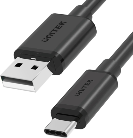 Unitek Y-C480BK USB-A apa - USB-C apa 2.0 Adat és töltőkábel - Fekete (0.25m) Unitek Y-C480BK USB-A apa - USB-C apa 2.0 Adat és töltőkábel - Fekete (0.25m)