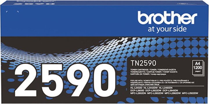 Brother TN-2590 Eredeti Toner Fekete