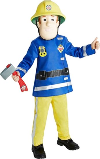 Rubies: Sam, a tűzoltó jelmez - 104 cm