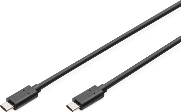 Assmann AK-300138-030-S USB Type-C apa - USB Type-C apa 2.0 Adat és töltő kábel - Fekete (3m) Assmann AK-300138-030-S USB Type-C apa - USB Type-C apa 2.0 Adat és töltő kábel - Fekete (3m)