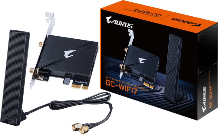 Gigabyte GC-WIFI7 PCIe Hálózati kártya