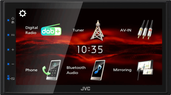 JVC KW-M180DBT Autó HiFi fejegység