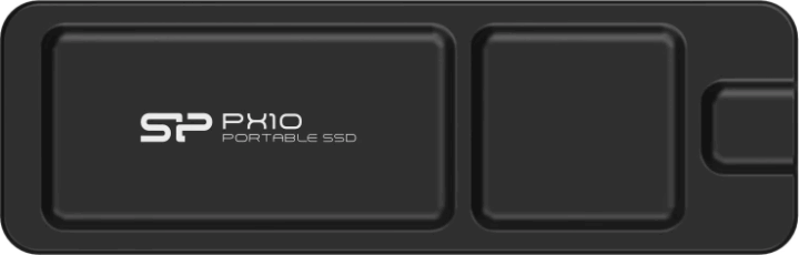 Silicon Power 2TB PX10 USB 3.2 Gen 2 Külső SSD - Fekete