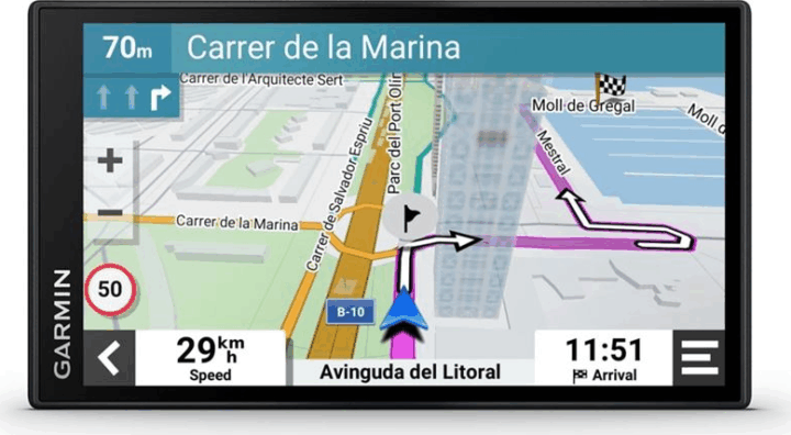 Garmin DriveSmart 66 MT-S GPS navigáció (EU Térkép)