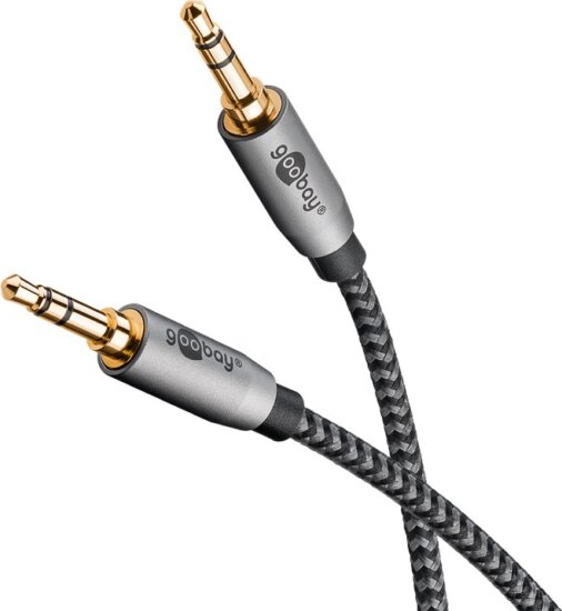 Goobay 65272 3.5mm Jack apa - 3.5mm Jack apa Kábel (0.5m) Goobay 65272 3.5mm Jack apa - 3.5mm Jack apa Kábel (0.5m)