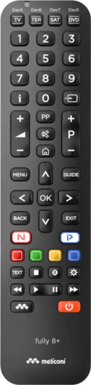 Meliconi Fully 8+ Univerzális távirányító
