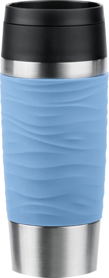 Emsa Travel Mug Waves 360ml Termosz bögre - Kék Emsa Travel Mug Waves 360ml Termosz bögre - Kék