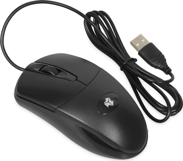 IBox i007 Vezetékes Egér - Fekete