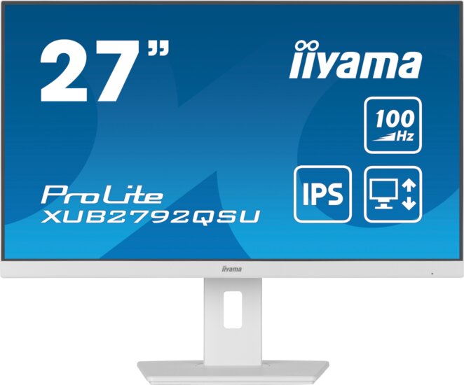 iiyama 27" ProLite XUB2792QSU-W6 Monitor iiyama 27" ProLite XUB2792QSU-W6 Monitor