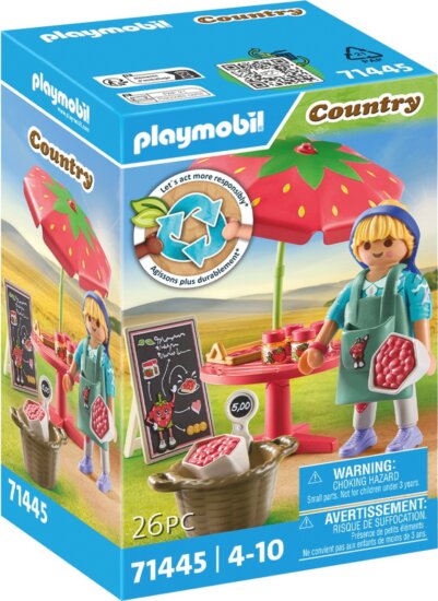 Playmobil 71445 Country - Eperlekvár stand Playmobil 71445 Country - Eperlekvár stand