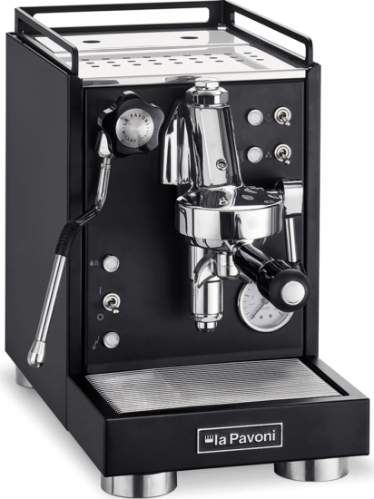 La Pavoni Mini Cellini Nera Félprofesszionális Eszpresszó Kávéfőző