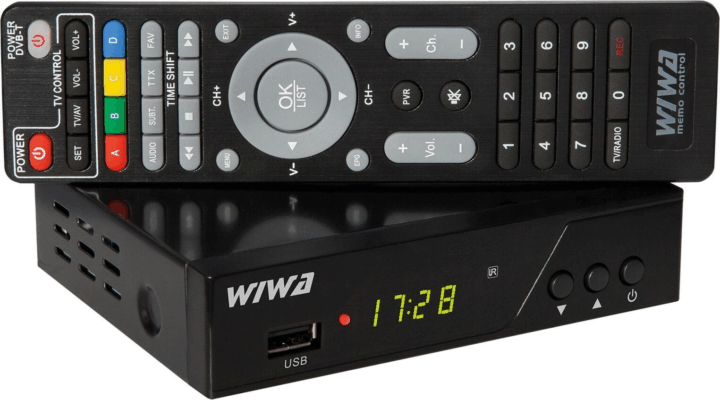 Wiwa 2790Z DVB-T/DVB-T2 H.265 Pro Set-Top box vevőegység