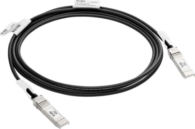 HPE Aruba SFP+ - SFP+ Patch kábel 3m - Fekete