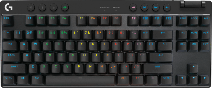 Logitech G PRO X TKL LIGHTSPEED (Tactile) Wireless Gaming Billentyűzet - Angol (US)