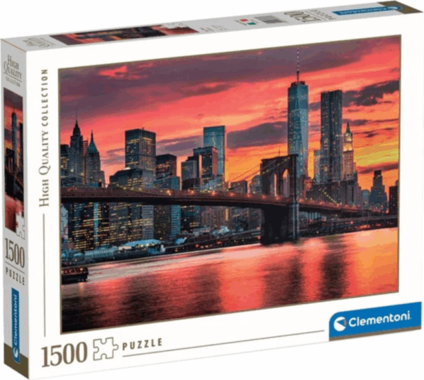 Clementoni High Quality Collection - East River - 1500 darabos puzzle Clementoni High Quality Collection - East River - 1500 darabos puzzle