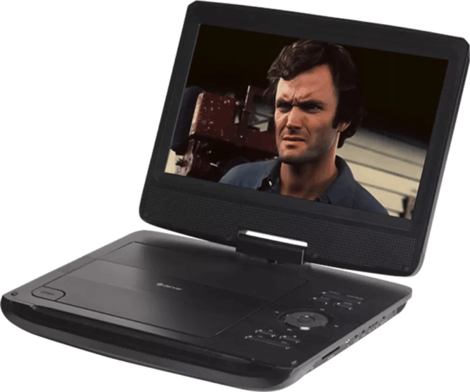 Denver MT-1097 10" Hordozható DVD lejátszó - Fekete