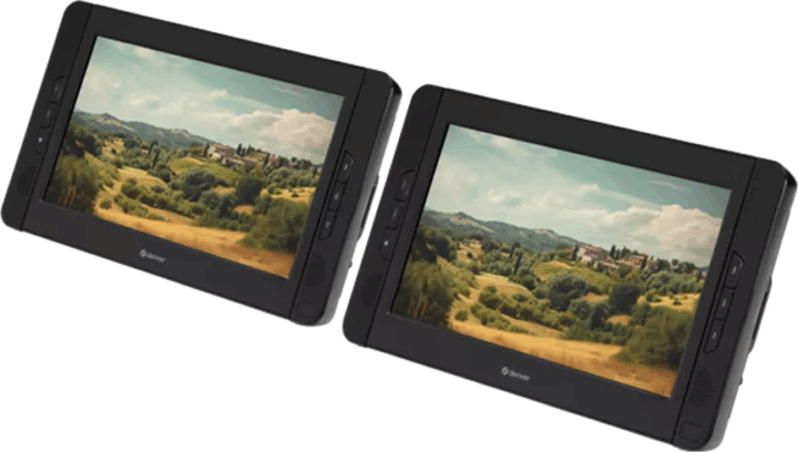 Denver MTW-1098 10" Hordozható DVD lejátszó - Fekete (2db / csomag) Denver MTW-1098 10" Hordozható DVD lejátszó - Fekete (2db / csomag)