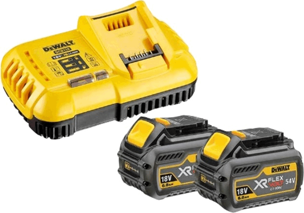 DeWalt DCB118T2-QW 2x 18V 6Ah Akkumulátor 6000mAh + Töltő