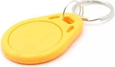 WaliSec Mifare RFID beléptető tag - Sárga