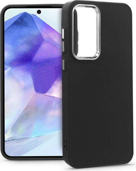 Haffner Frame Samsung Galaxy A55 Tok - Fekete