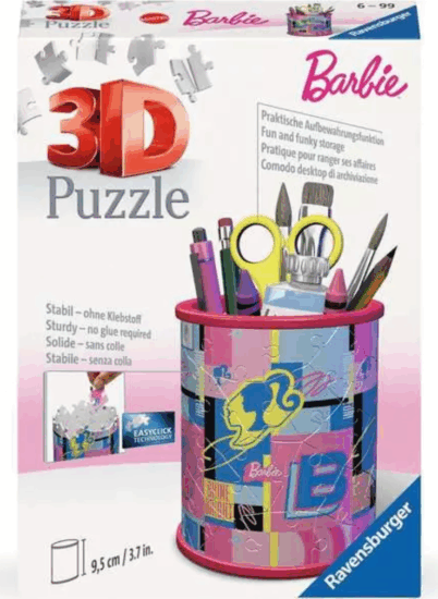 Ravensburger Barbie eszköztartó - 54 darabos 3D puzzle