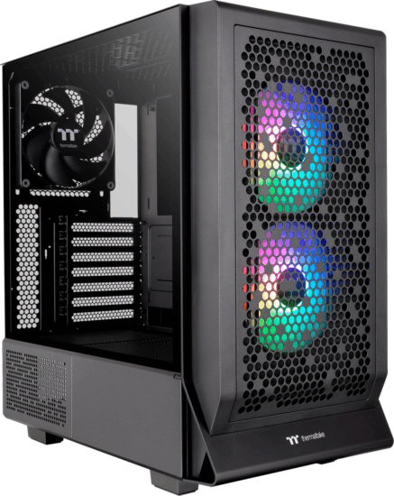 Thermaltake Ceres 330 TG ARGB Számítógépház - Fekete Thermaltake Ceres 330 TG ARGB Számítógépház - Fekete