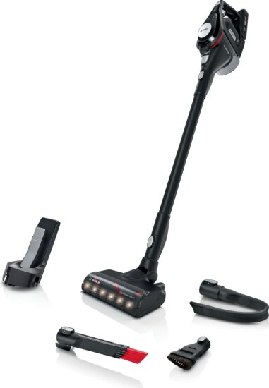 Bosch BCS8214BL Serie 8 Unlimited Gen2 Porzsák Nélküli Álló porszívó - Fekete