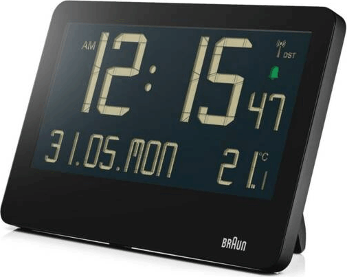 Braun BC 14 Digitális falióra - Fekete