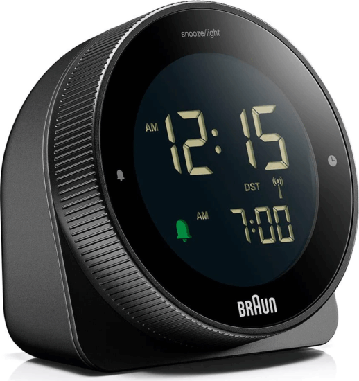 Braun BC 24 B DCF Rádiós ébresztőóra - Fekete