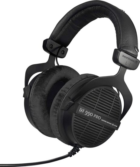 Beyerdynamic DT 990 PRO 80 OHM Black Limited Edition Fejhallgató - Fekete Beyerdynamic DT 990 PRO 80 OHM Black Limited Edition Fejhallgató - Fekete