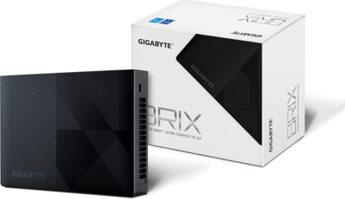 GigaByte GB-BNIP-N200 Mini PC - Fekete
