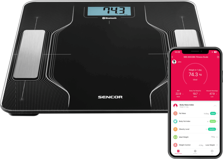 Sencor SBS 8002BK Smart Fitness Okosmérleg