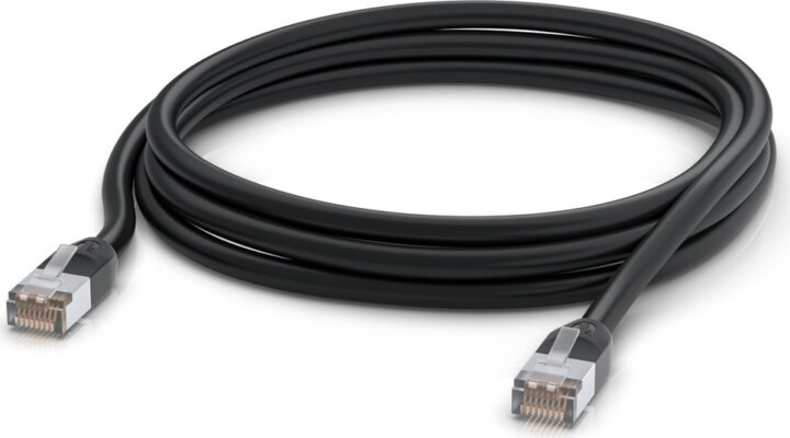 Ubiquiti CAT5e Patch kábel 3m - Fekete