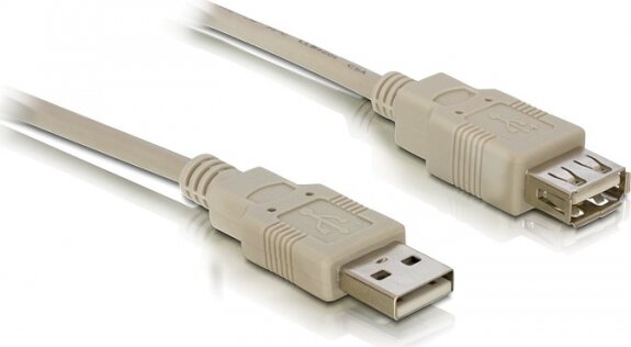 Delock USB 2.0 hosszabbító kábel A/A 3 m