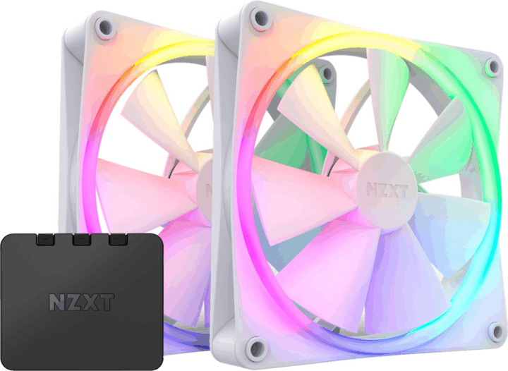 NZXT F140 RGB DUO Twin Ventillátor 140x140x25mm (2db/csomag)