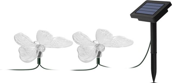 Garden of Eden 11758A Kültéri LED fényfüzér 2.9 m - Színes Pillangók