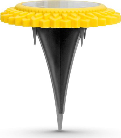 Garden of Eden 11767B Leszúrható kerti szolár lámpa sárga - Hideg fehér