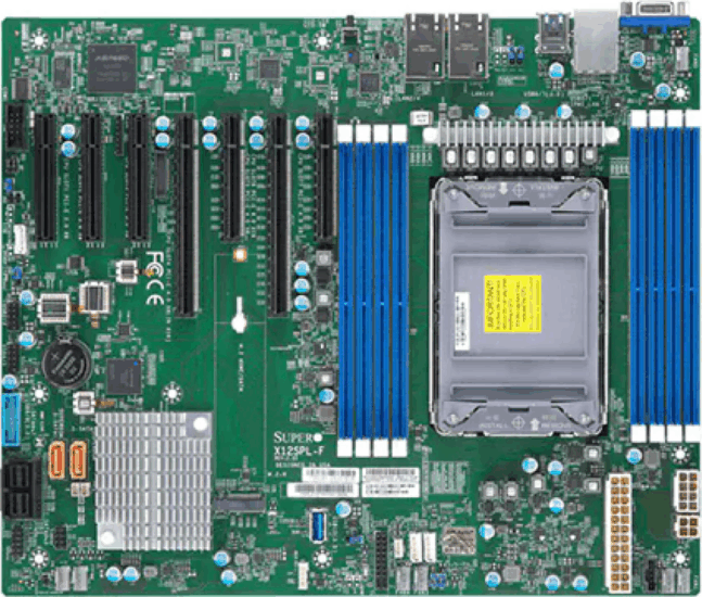 Supermicro X12SPL-F Alaplap