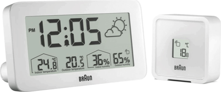 Braun BC 13 W DCF Időjárás állomás