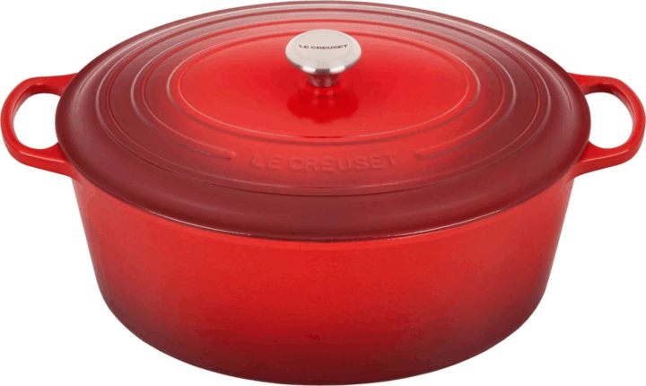 Le Creuset Signature 40cm Öntöttvas főzőedény - Piros Le Creuset Signature 40cm Öntöttvas főzőedény - Piros