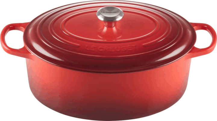 Le Creuset Signature 35cm Öntöttvas főzőedény - Piros