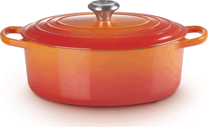 Le Creuset Signature 31cm Öntöttvas főzőedény - Narancssárga
