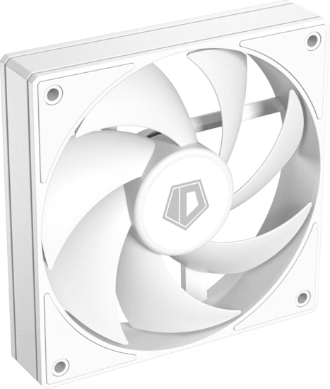 ID-Cooling AF-125-W 120mm PWM Rendszerhűtő - Fehér ID-Cooling AF-125-W 120mm PWM Rendszerhűtő - Fehér