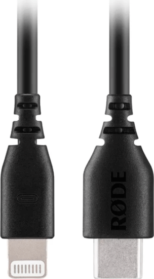 Rode SC21 USB Type-C apa - Lightning apa Adatkábel - Fekete (0.3m)