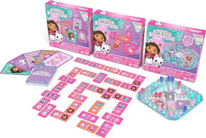 Gabi babaháza: 3 az 1-ben társasjáték csomag