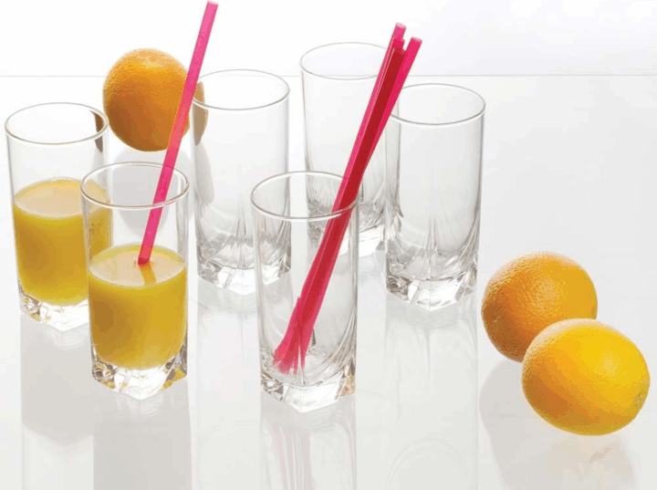 Ambition P1643 330ml Üveg Pohár Szett 6 Darabos