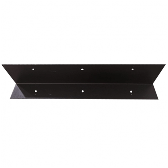 FormRack F02310-L 1000mm L-alakú konzol - Fekete (1 pár)