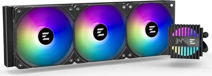 Zalman ALPHA2 A36 ARGB CPU Vízhűtés - Fekete